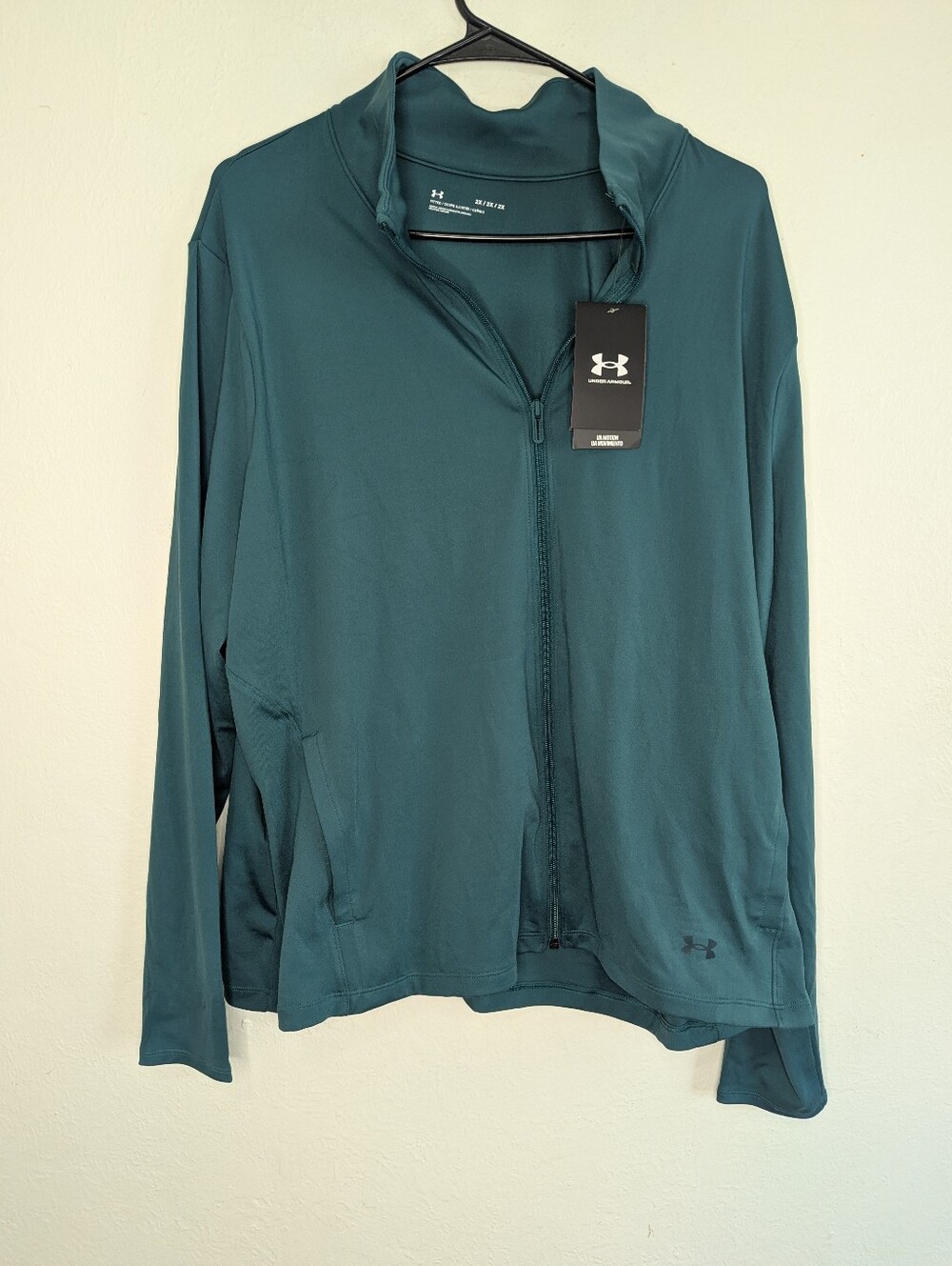 NWT Under Armour Motion Zip Up Jacket Women's Size 2X